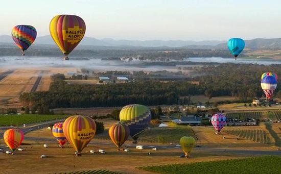 벌룬 알로프트(Balloon Aloft), 헌터밸리